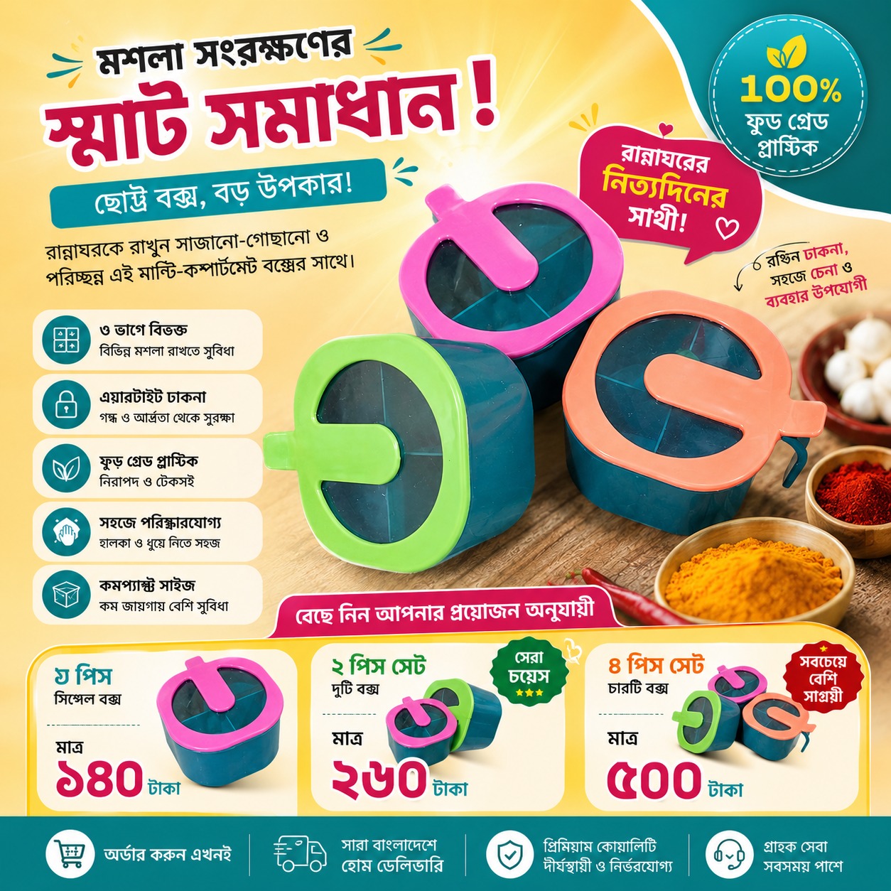 মশলা পট | Spice Pot