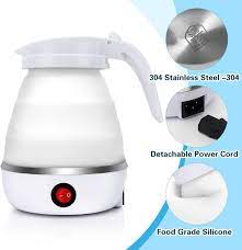 Travelling Folding Electric Silicone Kettle