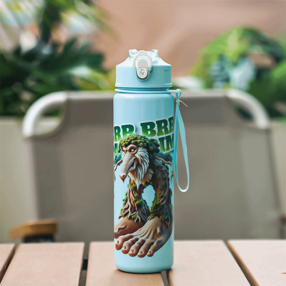 Tung Tung Sahur portable water bottle 800ml image 2