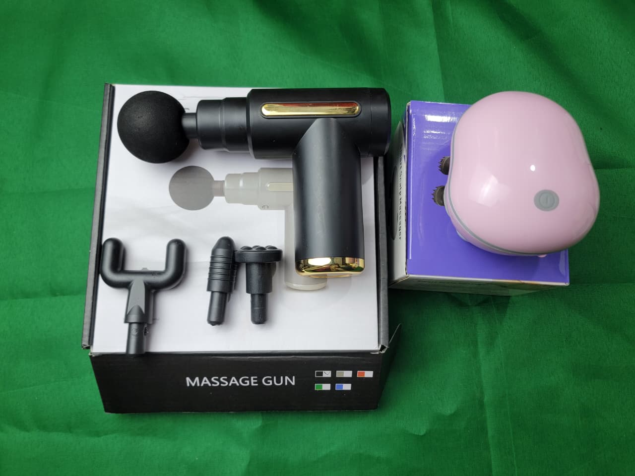 Massage gun and scalp massager combo image 2